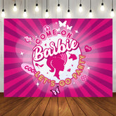 Komm schon Barbie Pink Coole Partykulisse für Mädchen